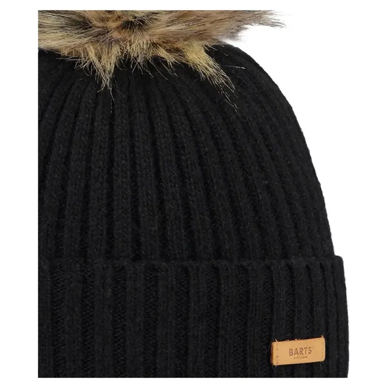 Barts Augustia Beanie in Black-1