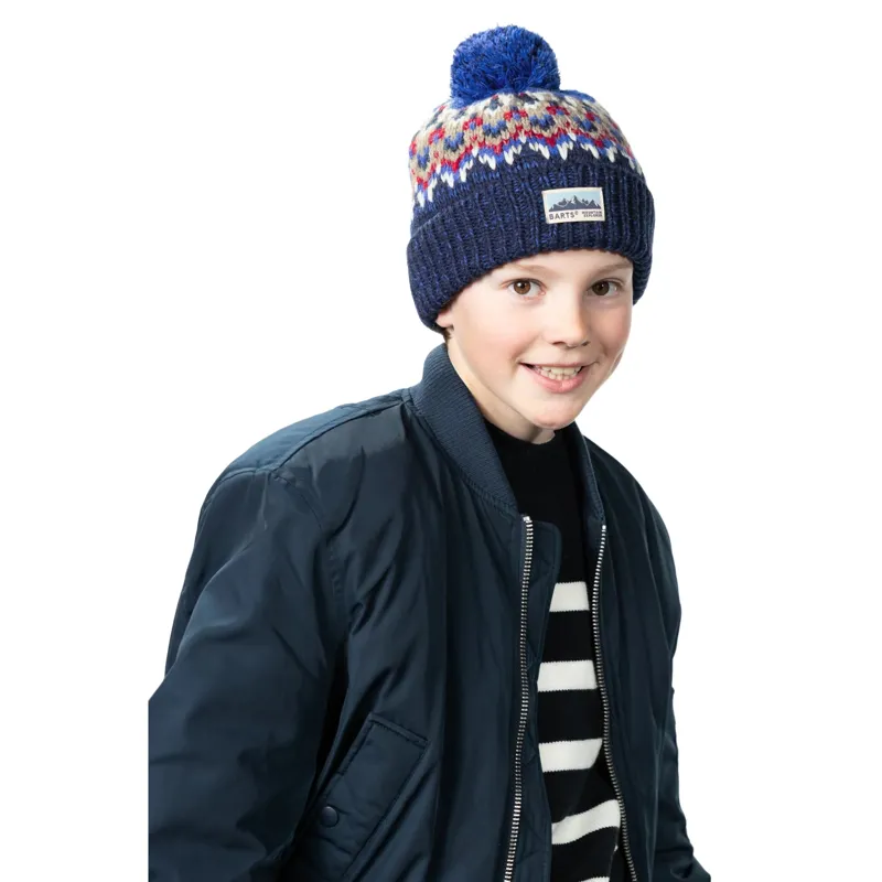 Barts Kids Tobles Beanie 55 in Navy-1