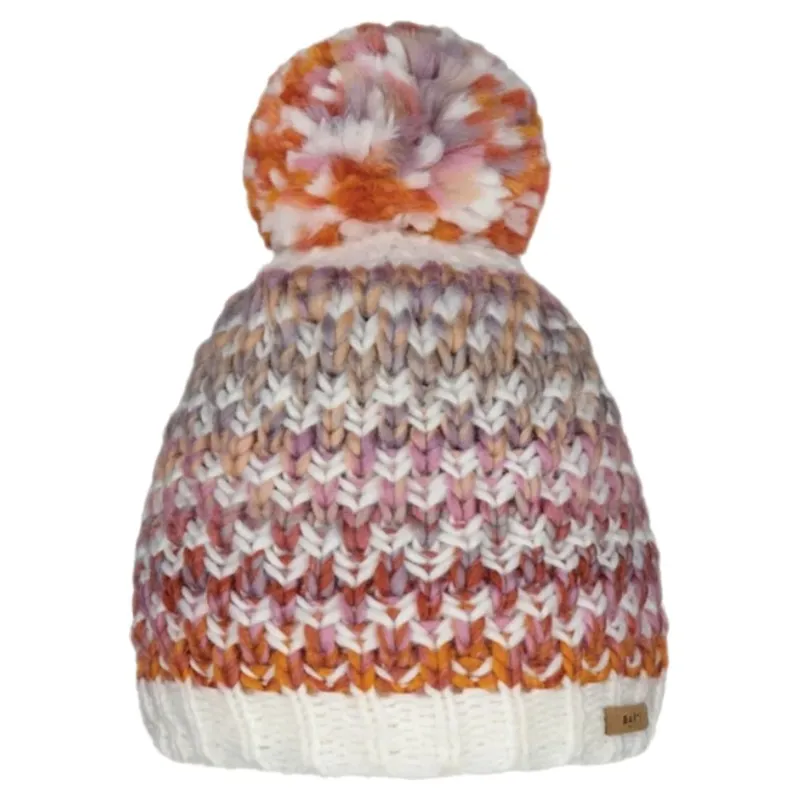 Barts Nicole Pom Beanie in Berry