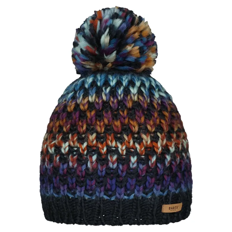 Barts Nicole Pom Beanie in Navy
