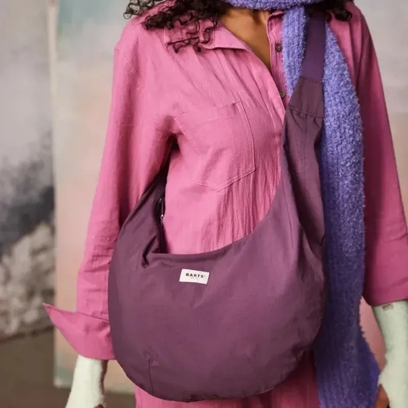 Barts Nurrina Shoulderbag in Aubergine-3