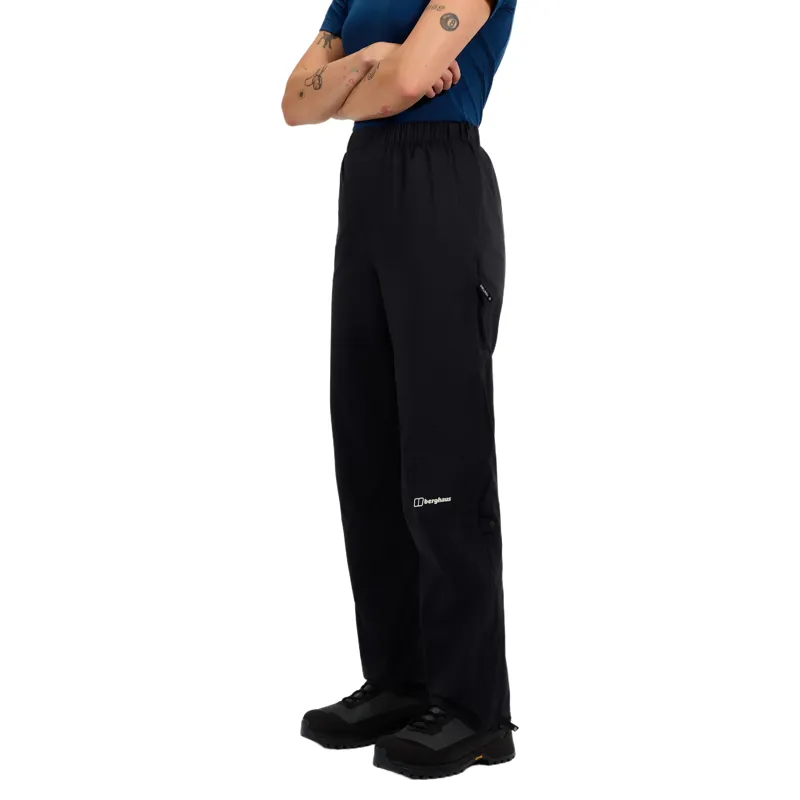 Berghaus Women's Pacsmart 2.5L Pant Short Length in Jet Black-2