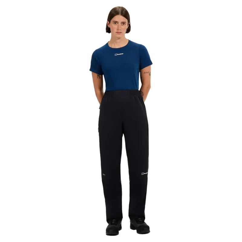 Berghaus Women's Pacsmart 2.5L Pant Short Length in Jet Black