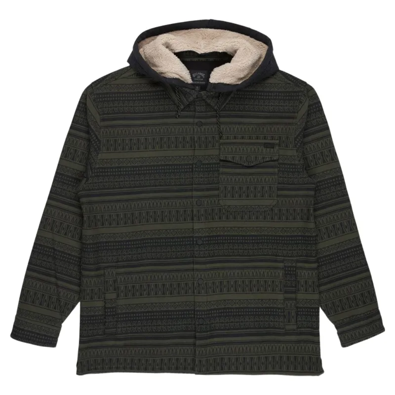Billabong Mens Furnace Bonded Jacquard Fleece in Black