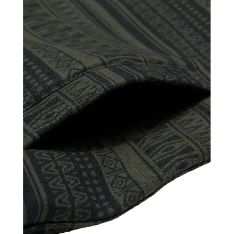 Billabong Mens Furnace Bonded Jacquard Fleece in Black-8