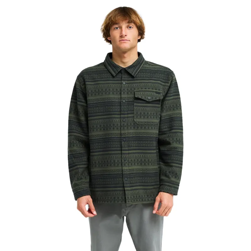 Billabong Mens Furnace Bonded Jacquard Fleece in Black-3