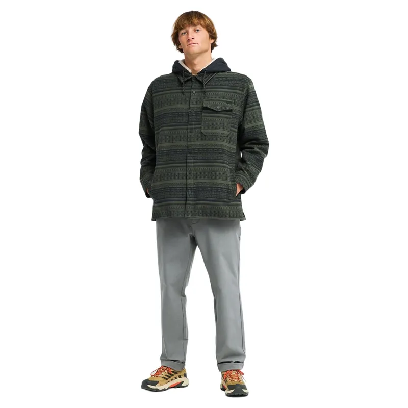 Billabong Mens Furnace Bonded Jacquard Fleece in Black-6