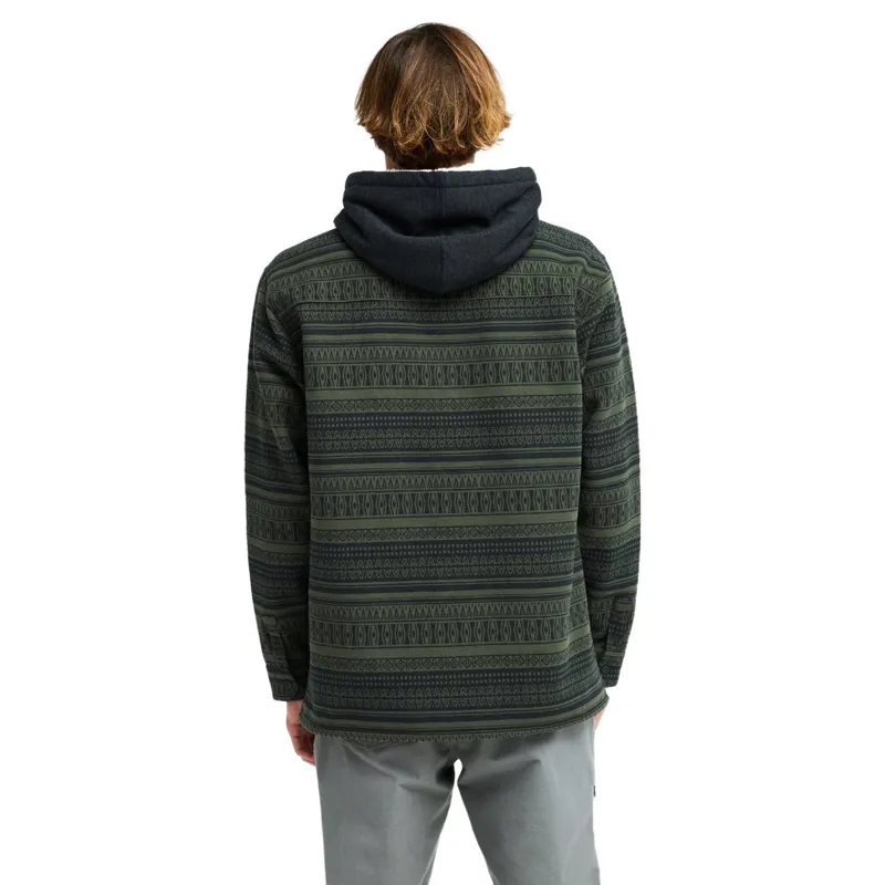 Billabong Mens Furnace Bonded Jacquard Fleece in Black-5