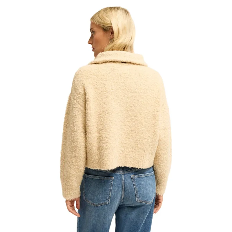 Billabong Womens Lost Heaven 2 Jumper in White Cap-2