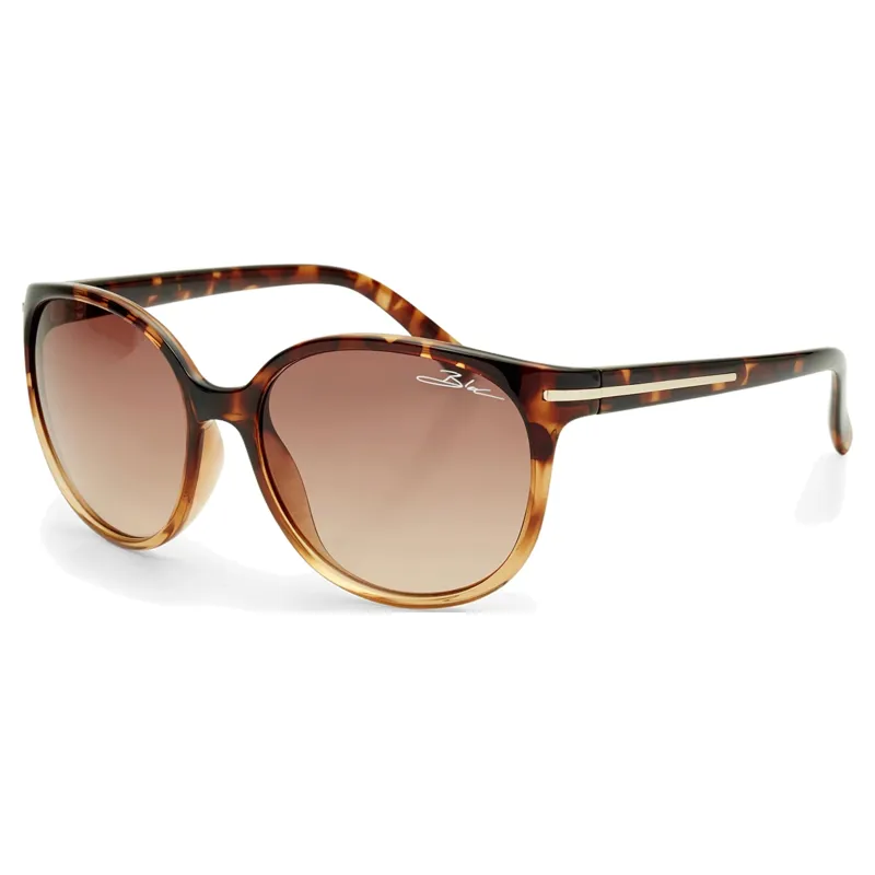 Bloc Jessica Sunglasses in Tortoise with Polarised Brown Gradient Lens
