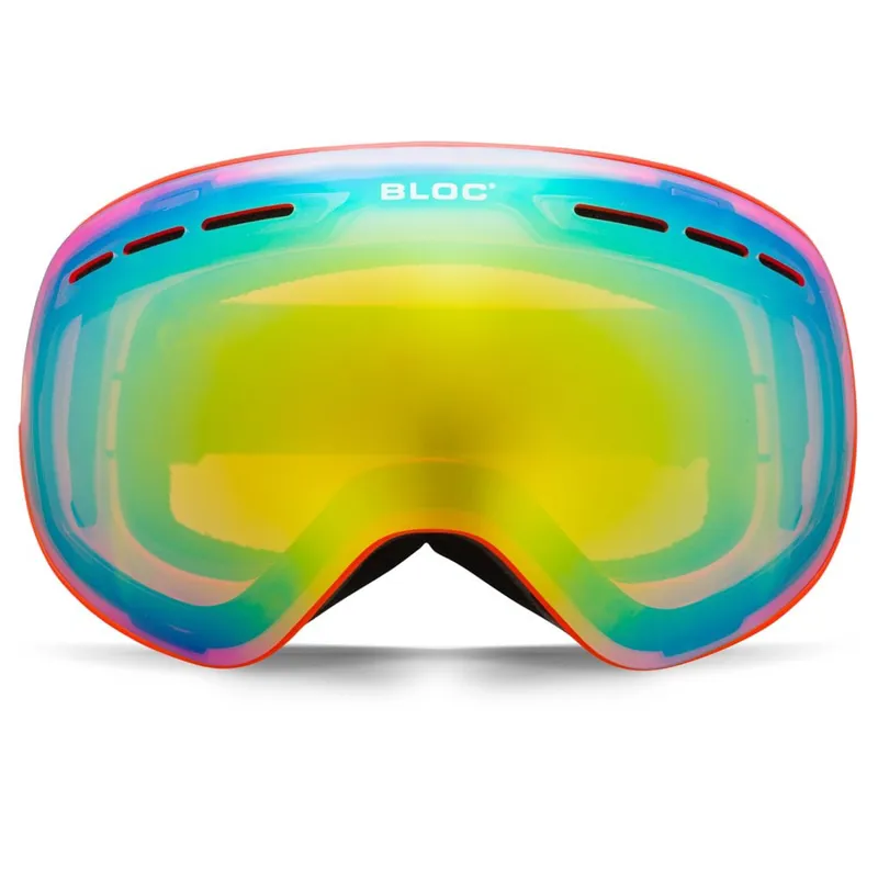 Bloc Sixty-Five Ski Goggles - Matt Orange / Orange Mirror Cat 2 + Cat 3