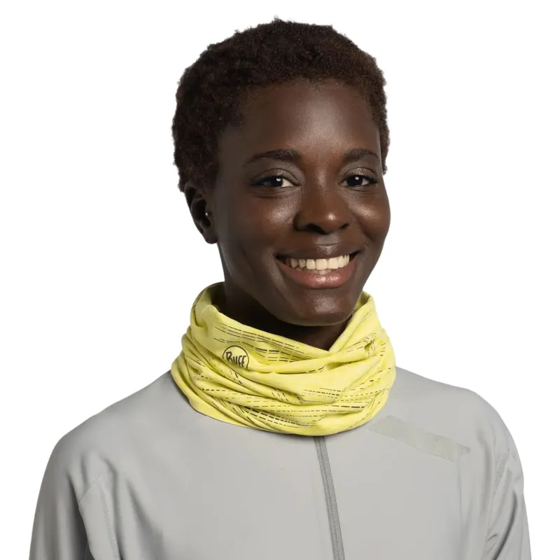 Buff Dryflx Neckwear in Solid Lime-2