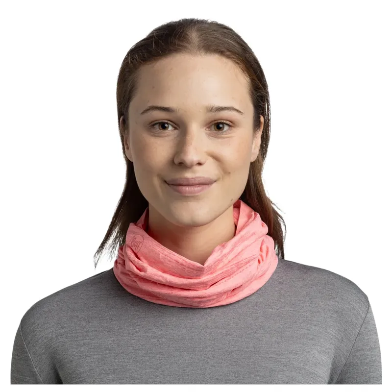 Buff Dryflx Neckwear in Solid Rose Pink-2