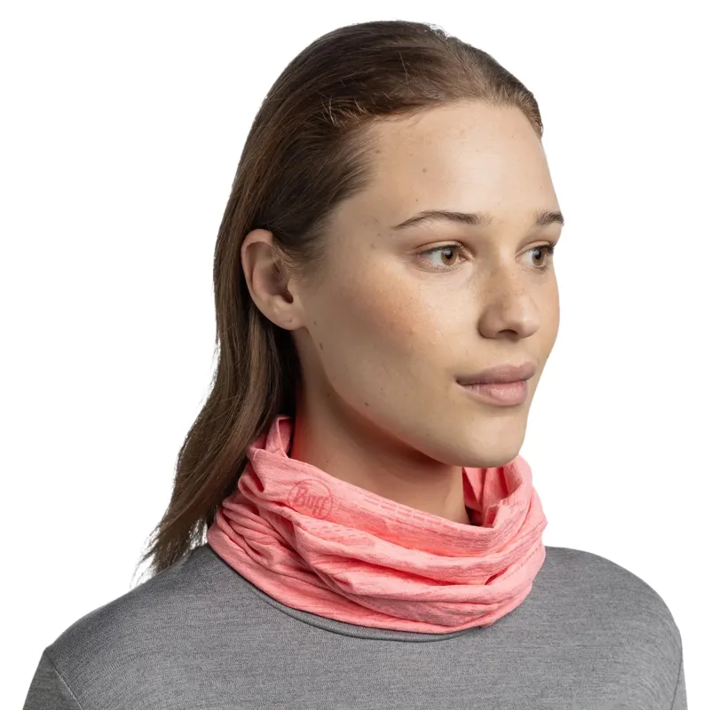 Buff Dryflx Neckwear in Solid Rose Pink-3