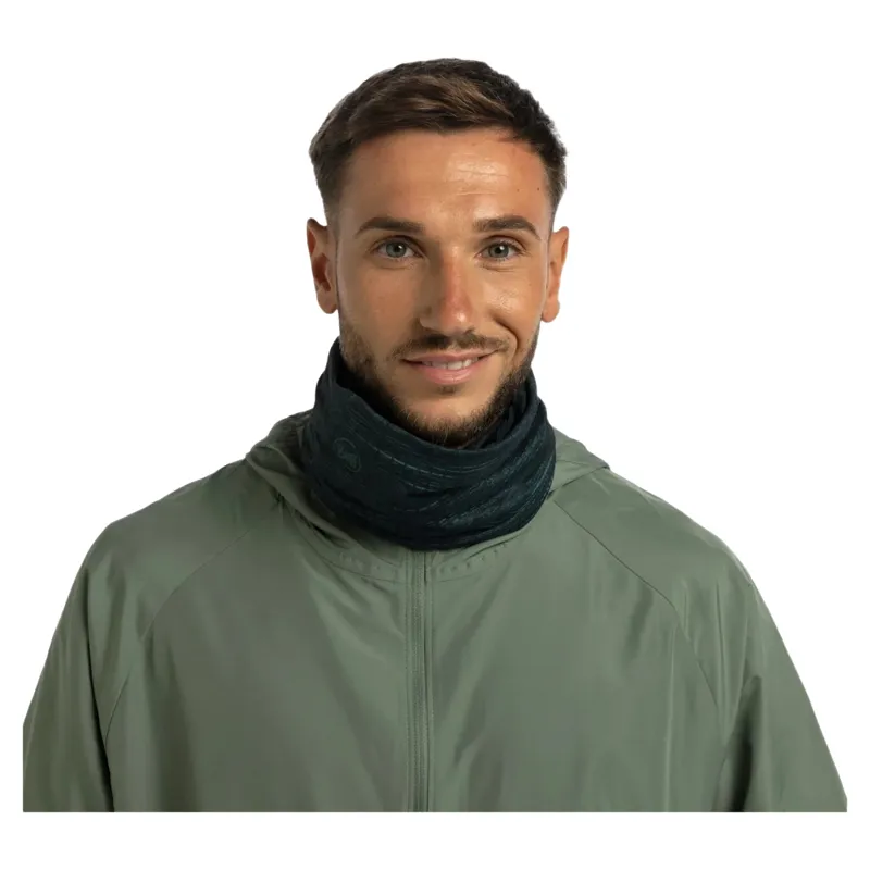 Buff Dryflx Neckwear in Solid Teal-2