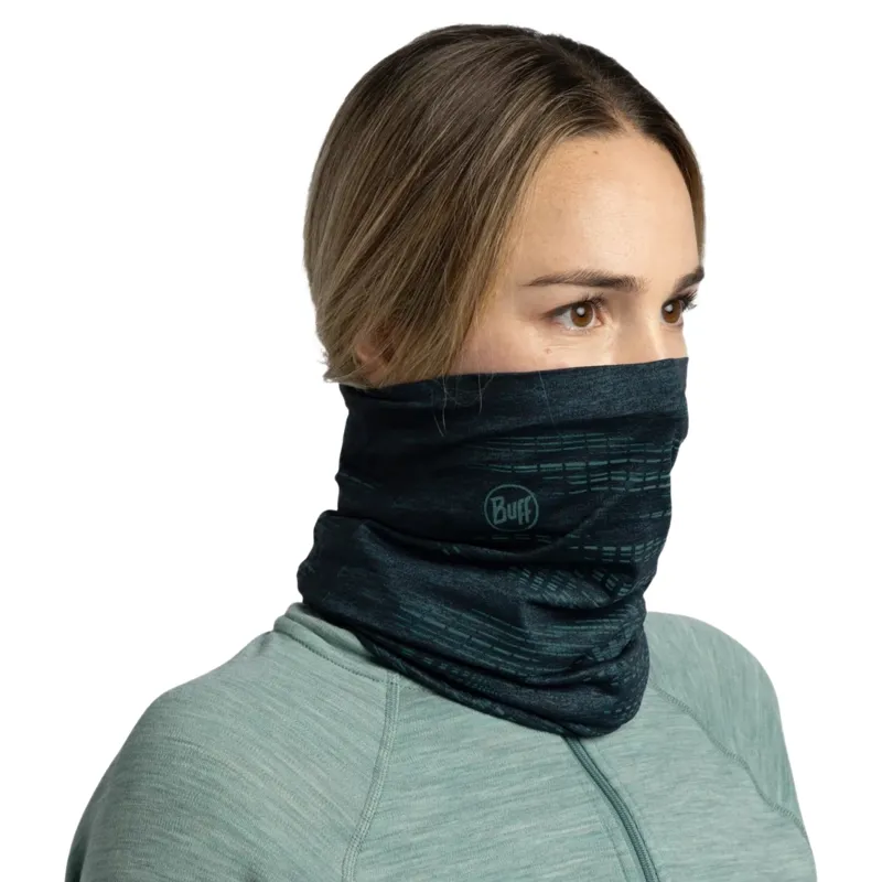 Buff Dryflx Neckwear in Solid Teal-5