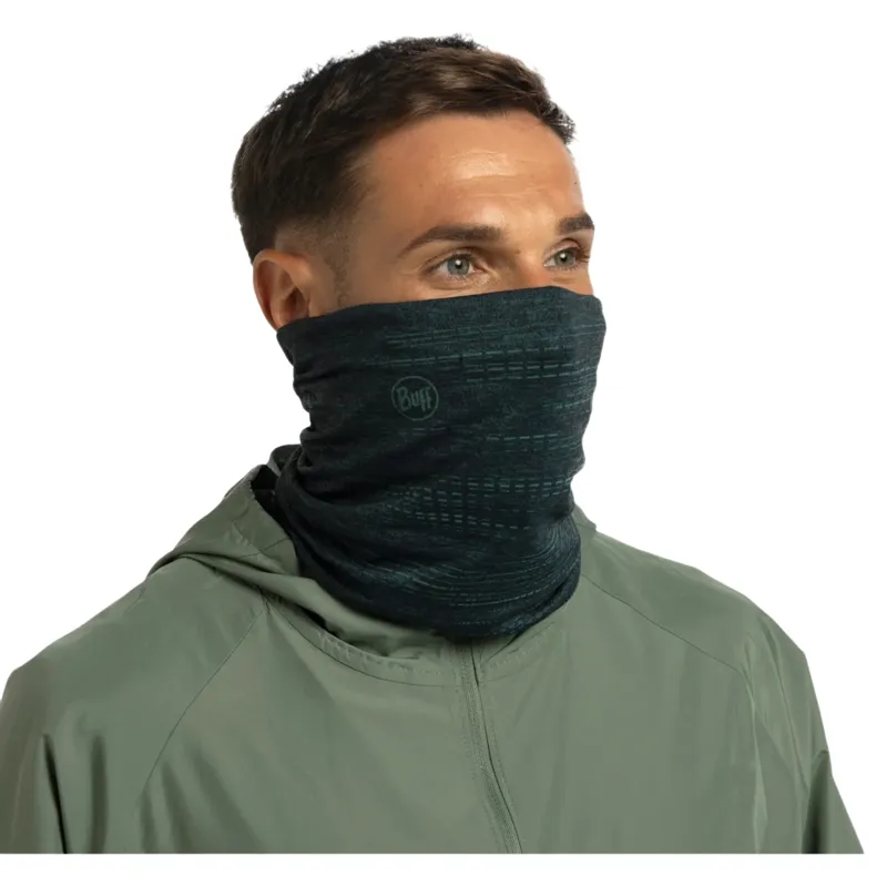 Buff Dryflx Neckwear in Solid Teal-3