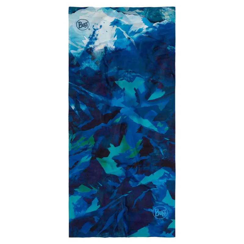 Buff Kids Original Ecostretch High Mountain Neck Gaiter Accessory in Blue-1