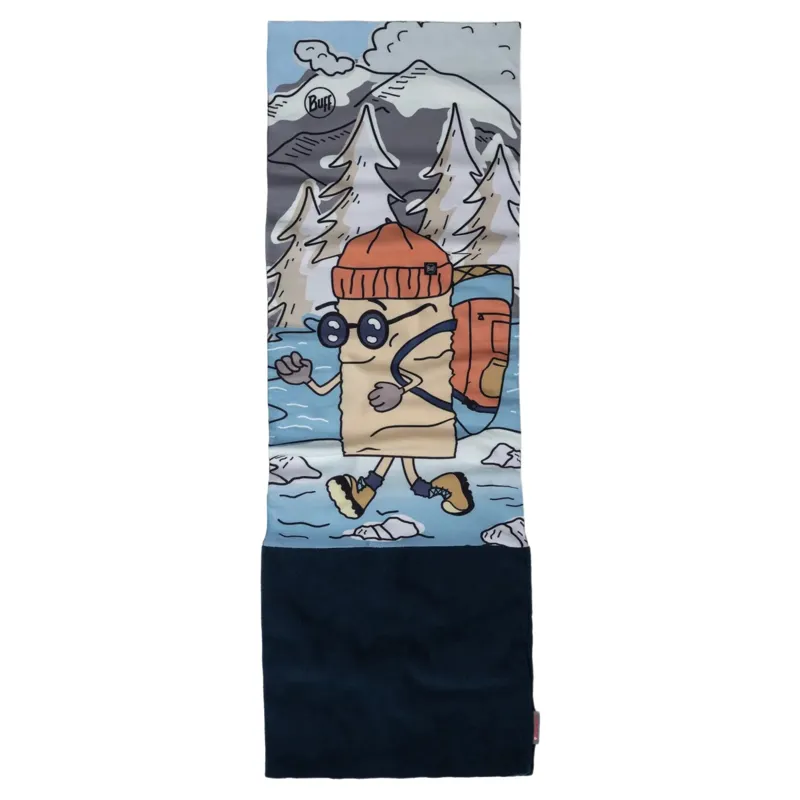 Buff Kids Polar Teyt Neckwear in Blue-1