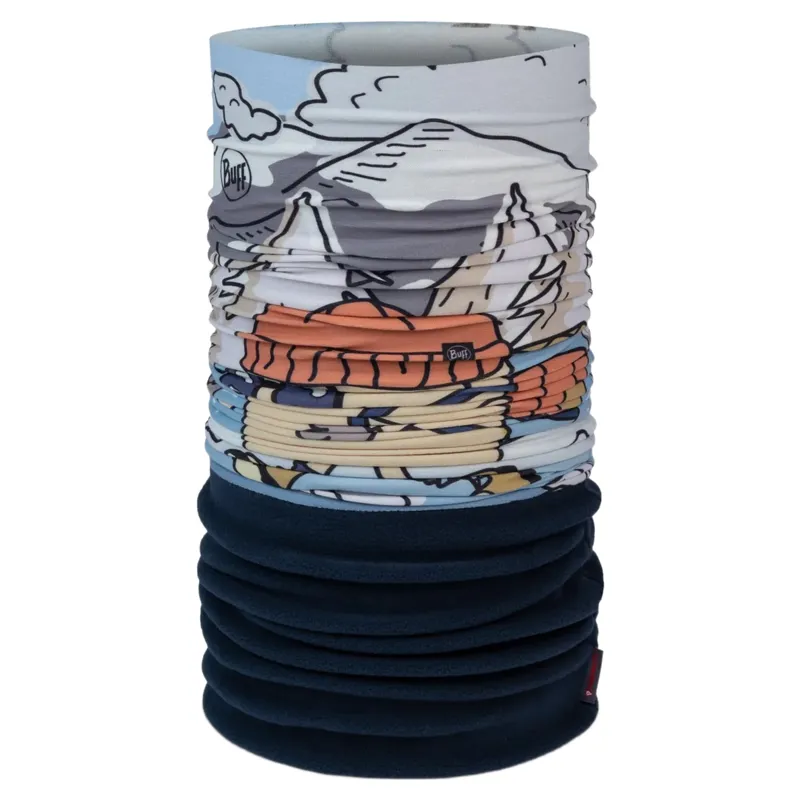 Buff Kids Polar Teyt Neckwear in Blue