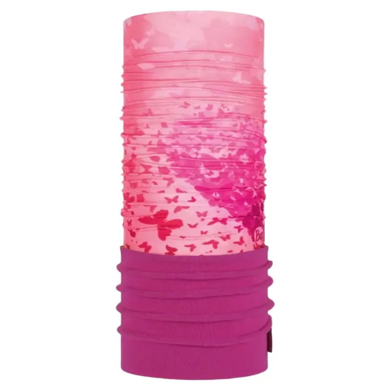 Buff Kids Polar Ultra Stretch Neckwear in Butterfly Pink