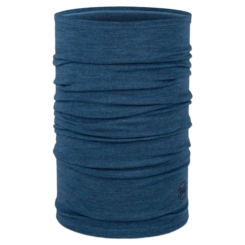 Buff Merino Midweight Neckwear in Melange Tempest