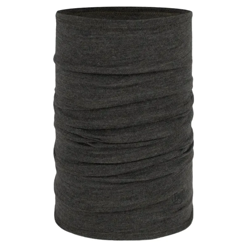 Buff Merino Midweight Wool Beanie in Solid Bark