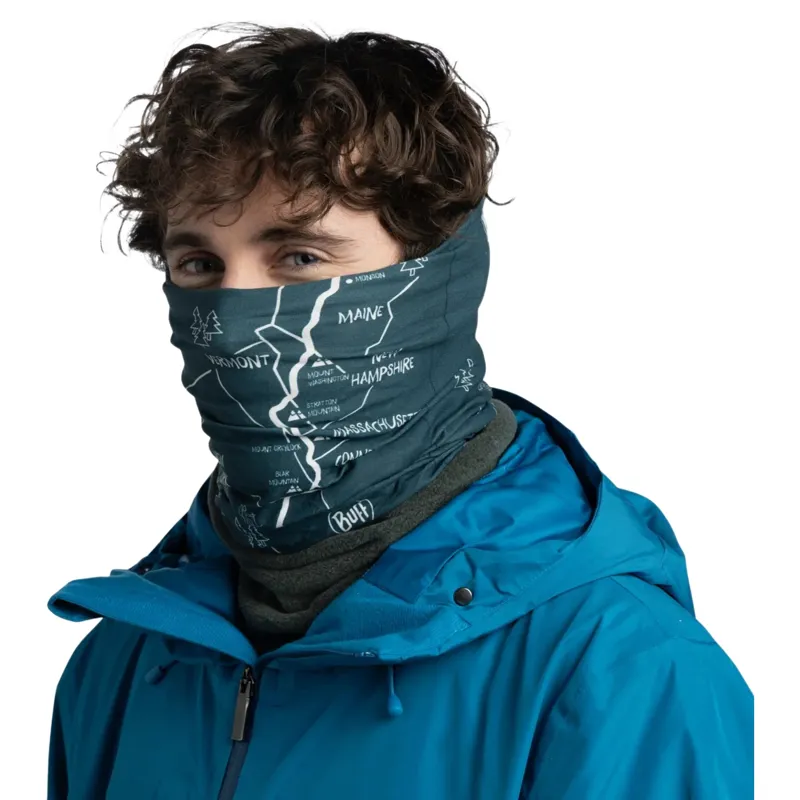Buff Polar Appian Neckwear in Teal-3