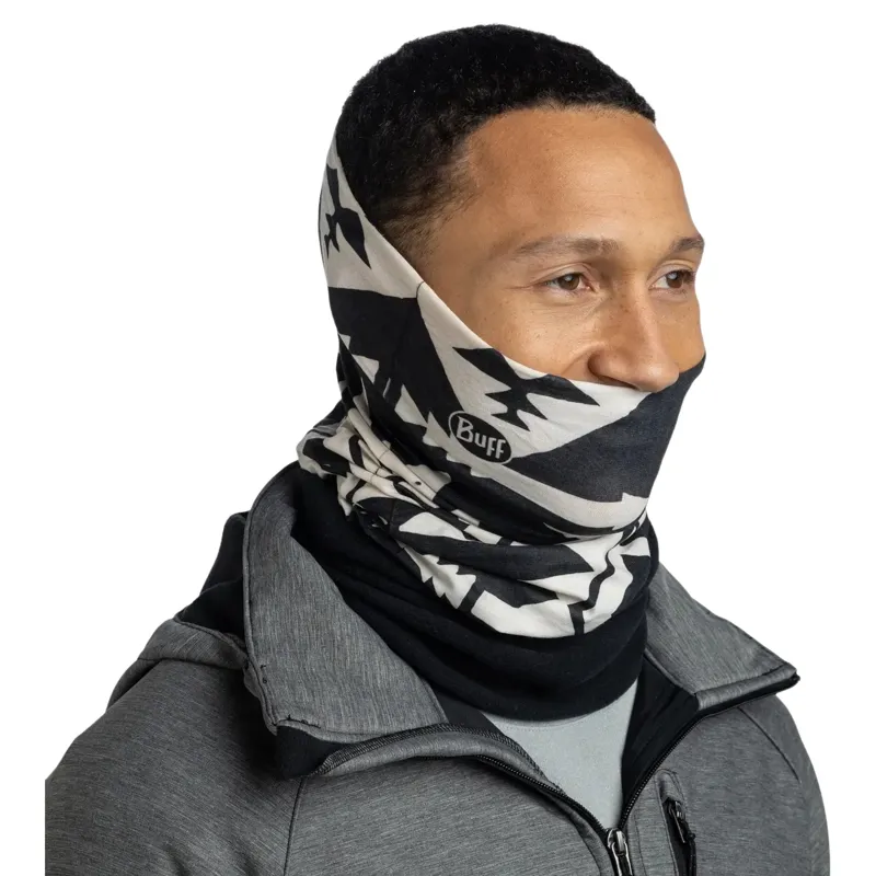 Buff Polar Neckwear in Skar Black-3