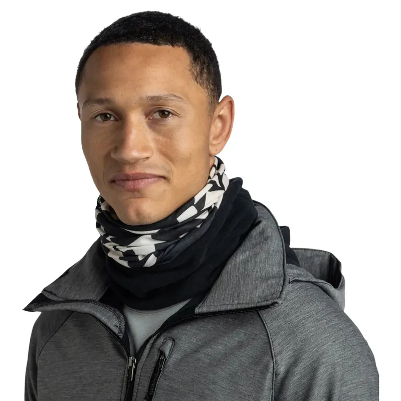 Buff Polar Neckwear in Skar Black-2