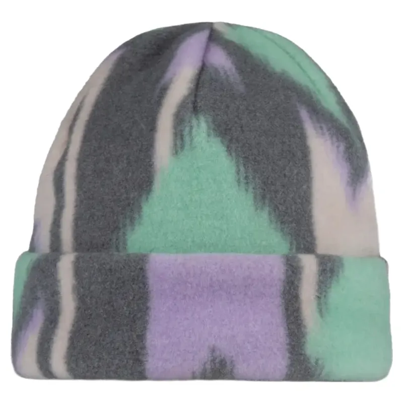 Buff Polar Prints Beanie in Cusha Multi