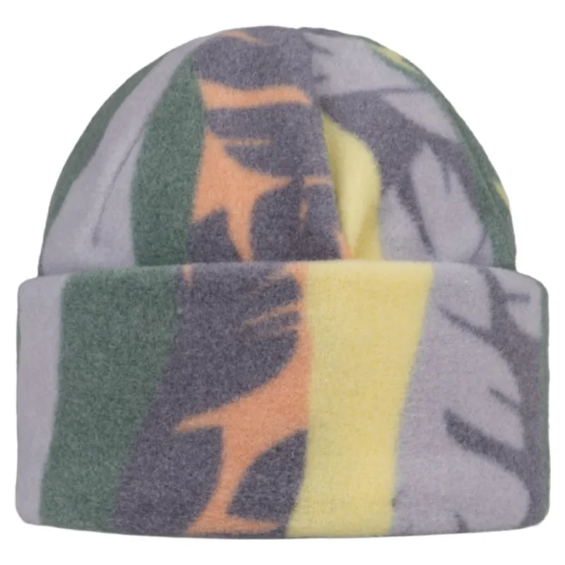 Buff Polar Prints Beanie in Simbo Multi