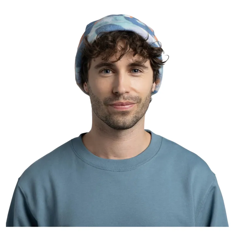 Buff Polar Prints Ewot Beanie in Multi-1