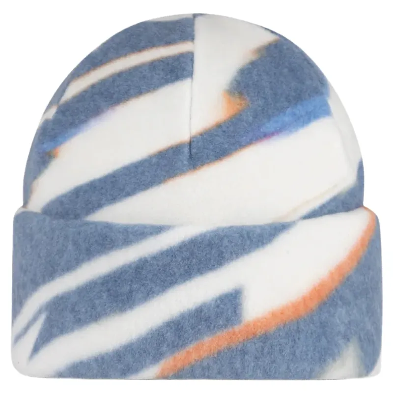 Buff Polar Prints Logel Beanie in Navy