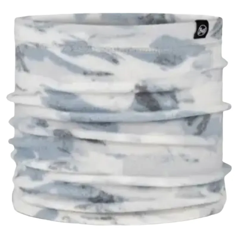 Buff Polar Prints Neck Warmer in Comat Snow