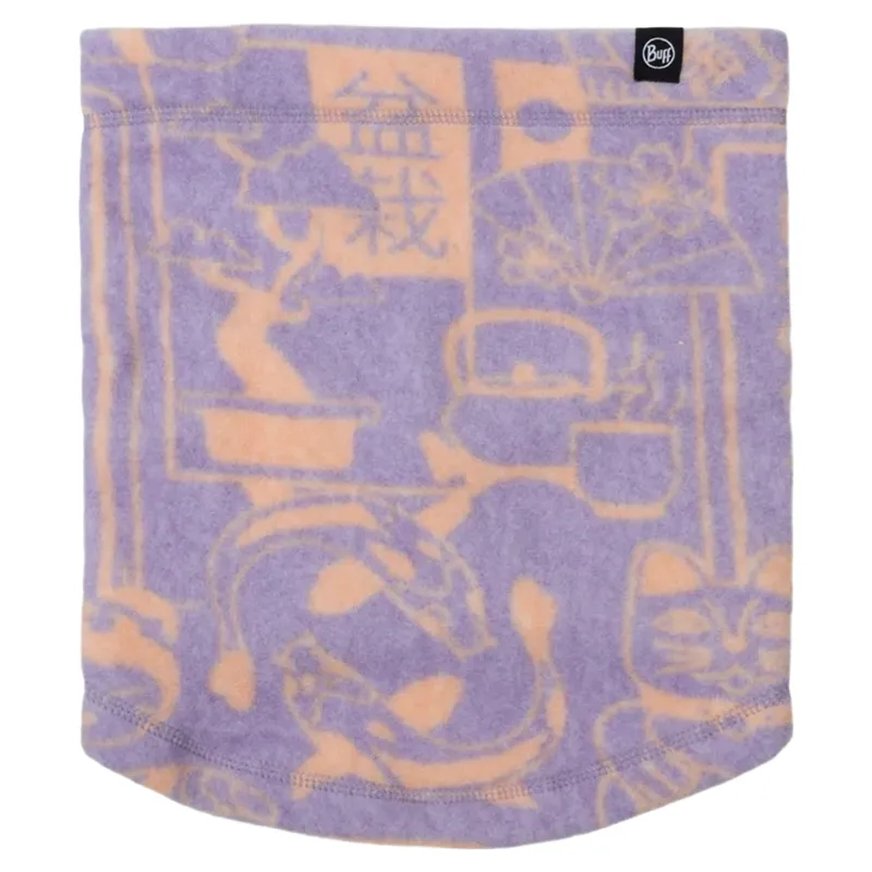 Buff Polar Prints Neck Warmer in Leta Grape Ice
