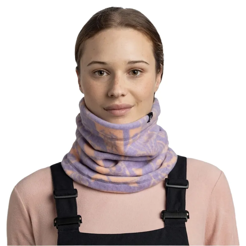 Buff Polar Prints Neck Warmer in Leta Grape Ice-2