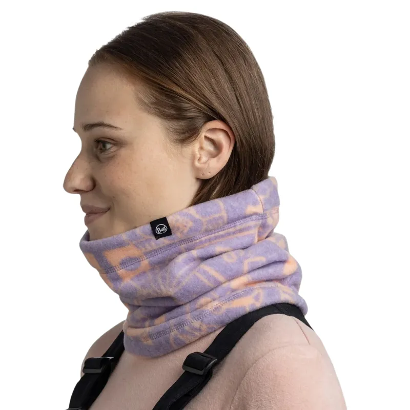 Buff Polar Prints Neck Warmer in Leta Grape Ice-3