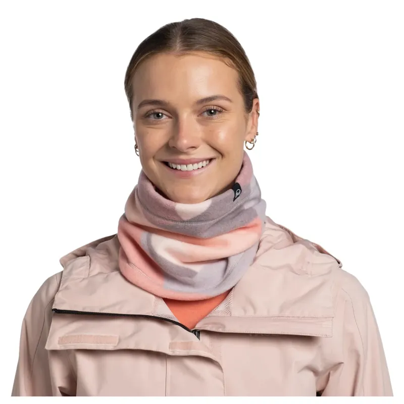 Buff Polar Prints Neck Warmer in Sunif Multi-3