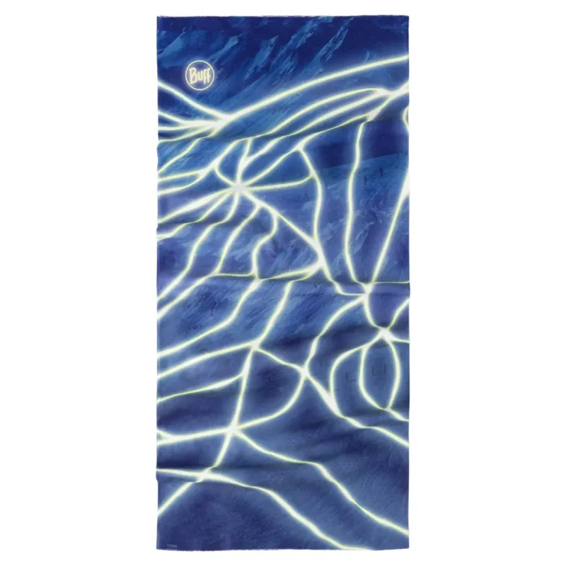 Buff Thermonet Aroll Neck Gaiter in Royal Blue-1