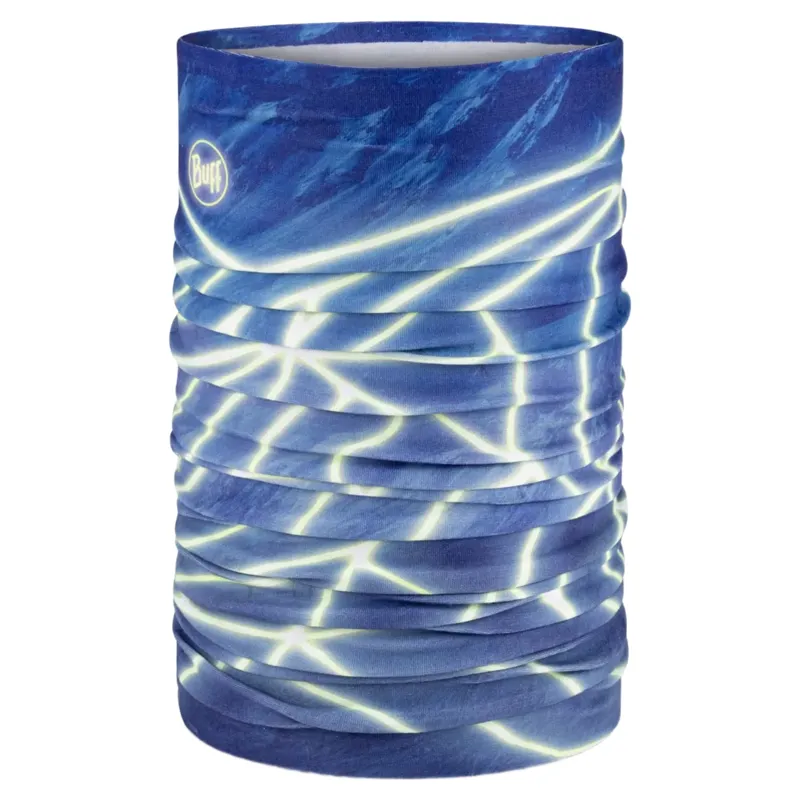Buff Thermonet Aroll Neck Gaiter in Royal Blue