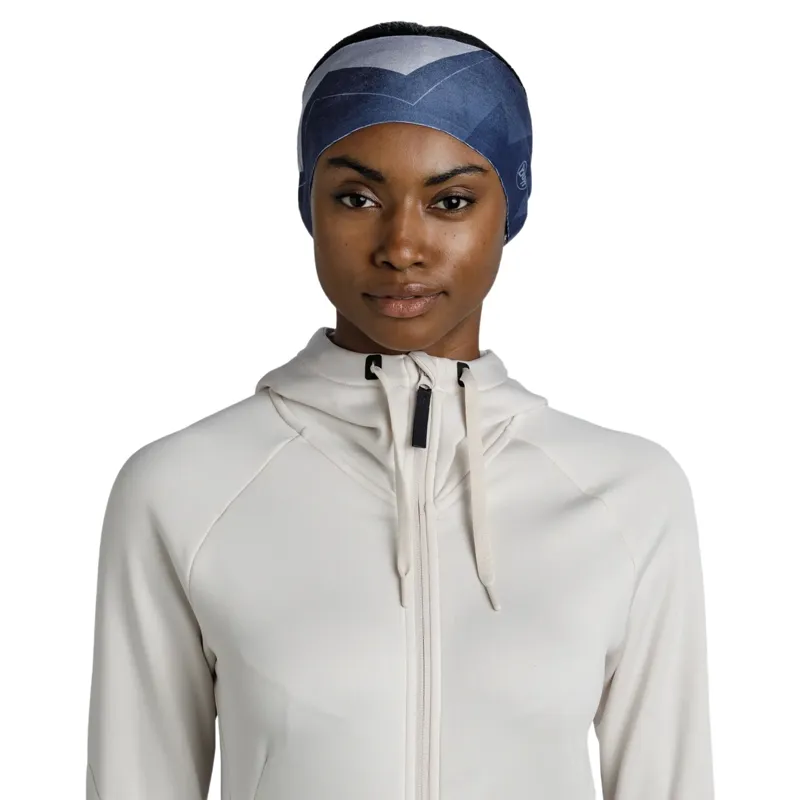 Buff Thermonet Headband in Synth Blue-1