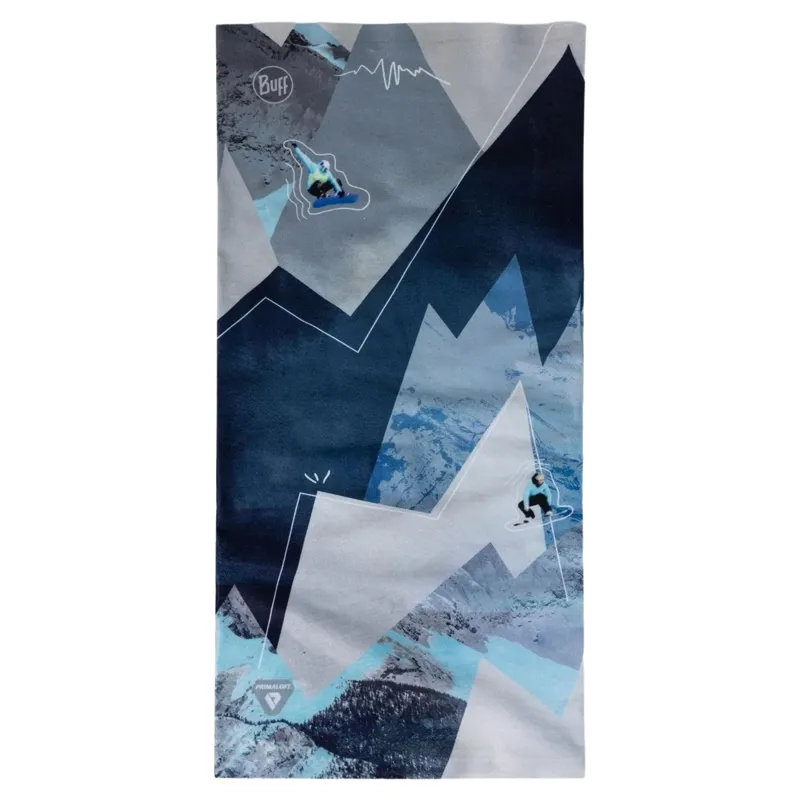 Buff Thermonet Synth Neck Gaiter in Blue-1