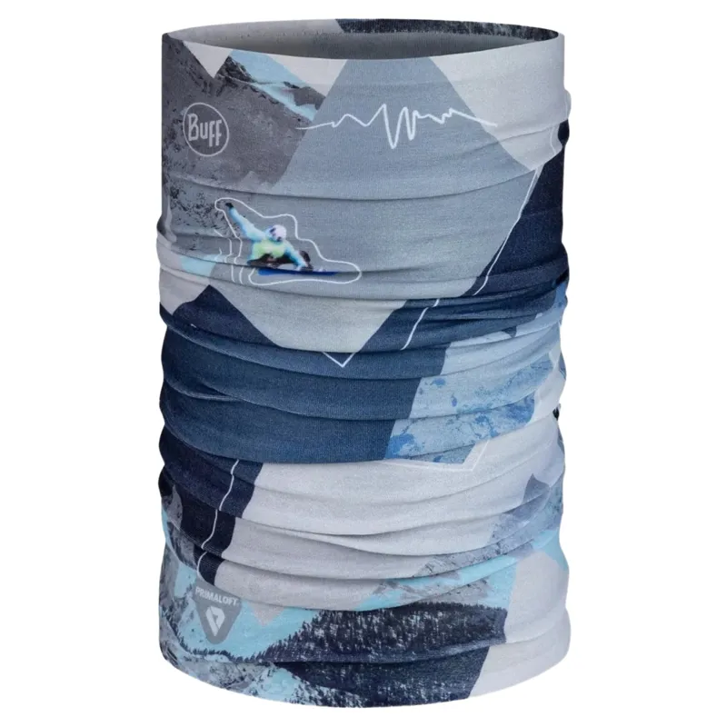 Buff Thermonet Synth Neck Gaiter in Blue