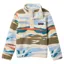 Columbia Kids Helvetia II Printed Half Snap Fleece in Chalk Rogue Valley