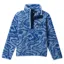 Columbia Kids Helvetia II Printed Half Snap Fleece in Mountain Blue Topoglitch