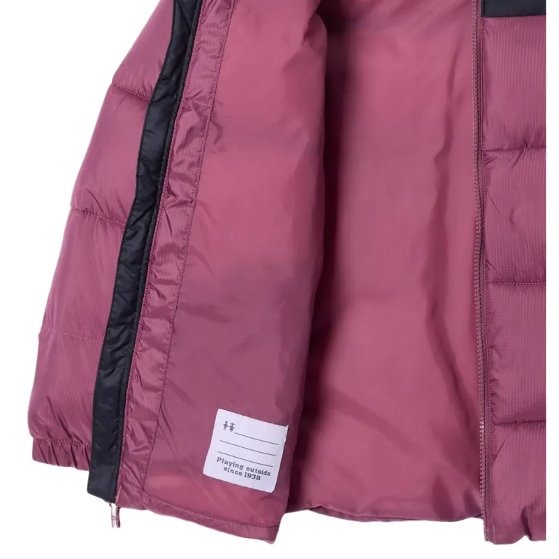 Columbia Kids Puffect II Jacket in Antique Mauve / Black-2
