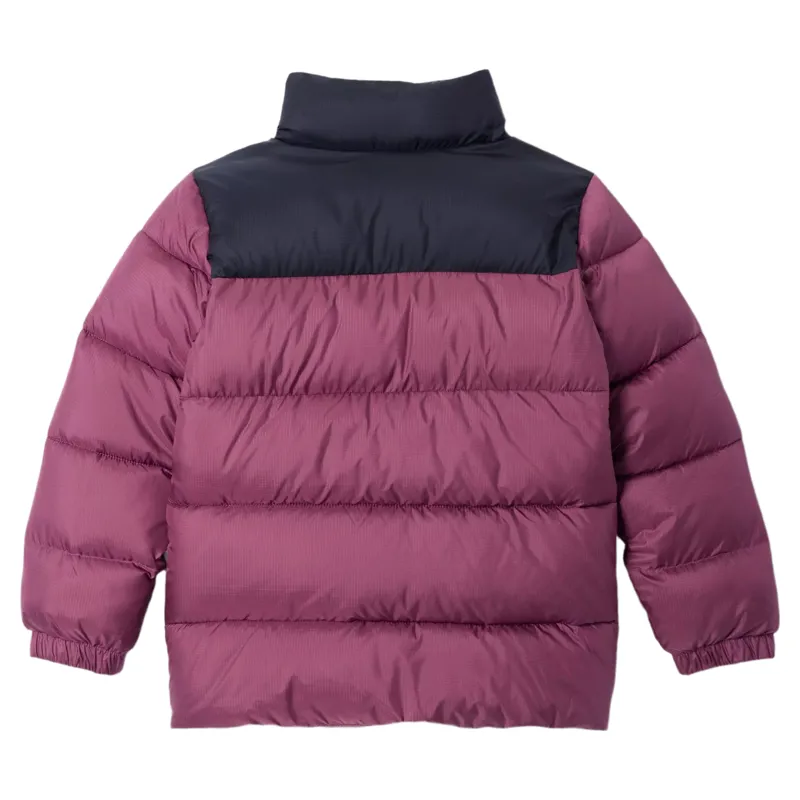 Columbia Kids Puffect II Jacket in Antique Mauve / Black-1