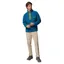 Columbia Men's Helvetia II Half Snap Fleece in Phoenix Blue