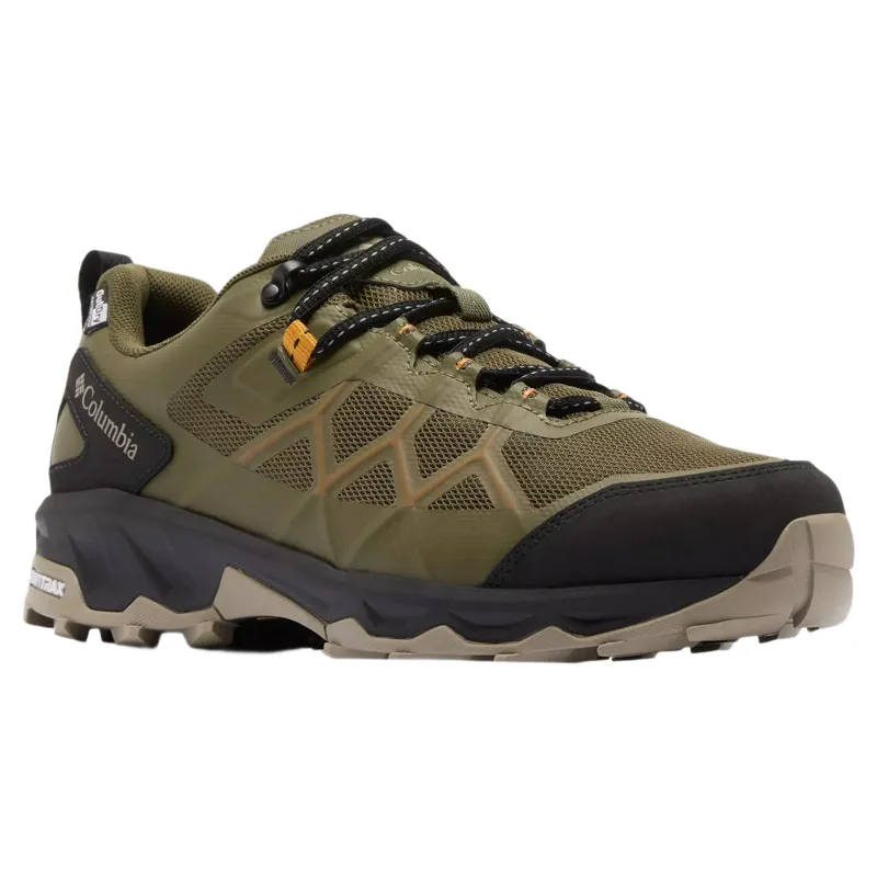 Columbia Men's Peakfreak 3 OutDry Hiking Shoes in Nori / Desert Gold